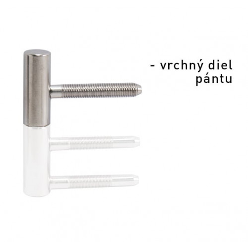 OV - Pánt nenastaviteľný vrchný 100/15 Nikel lesklý