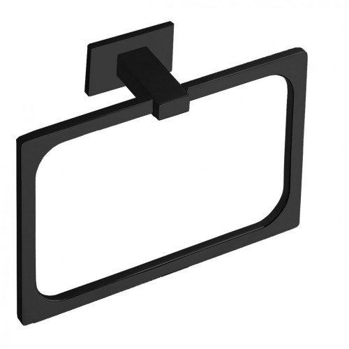 CB - LOOK B1631 - Držiak na uterák 20 cm Čierna matná