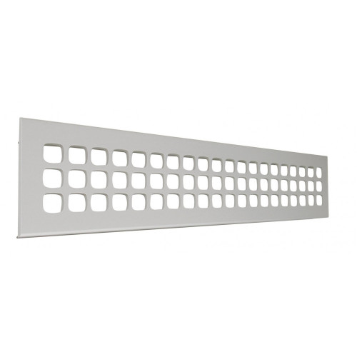 SRL - BETA vetracia mriežka so šírkou 130 mm Strieborná matná