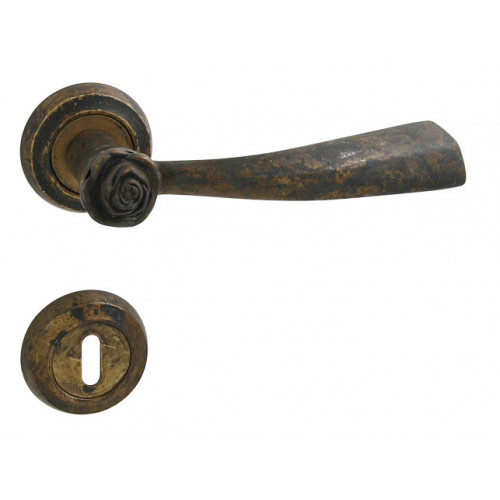 LI - ROSE - R Bronz antik