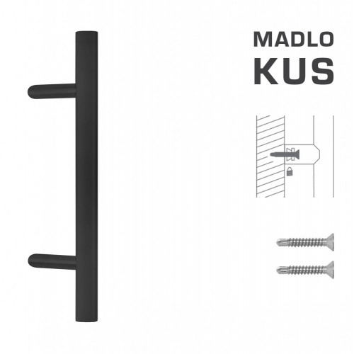 FT - MADLO kód K10 Ø 35 mm ST ks Čierna matná