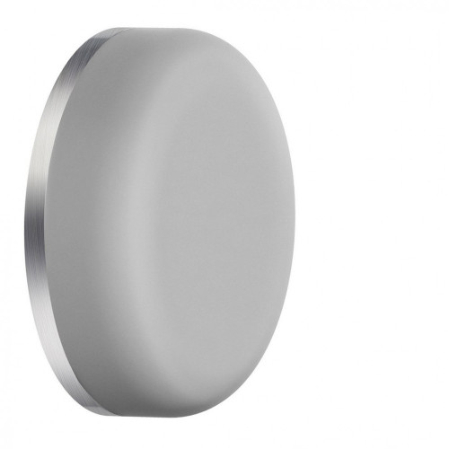 SO - BB - BG153 - Zarážka dverí gumená samolepiaca Sivá matná/Nerez matná