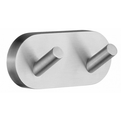 SO - HOME HS356 - Vešiak na uteráky dvojitý Chróm matný