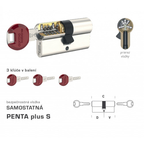 DK - PENTA plus S Nikel matný