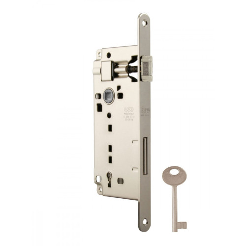 AGB - Zámok na dvere F18 - BB Nikel lesklý
