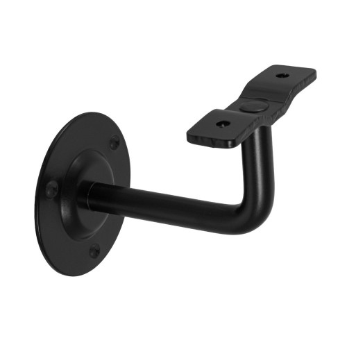 LR - DRŽIAK ZÁBRADLIA s rovnou plochou 391 70/96 Čierna matná