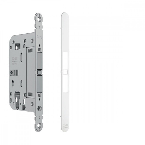 AGB - Magnetický zámok TOUCH & CLOSE PZ s krytkou - 50 Biela matná