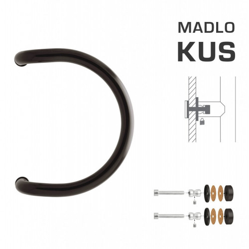 WA - MADLO M1 WA/C-S-SKLO ks Hnedá matná