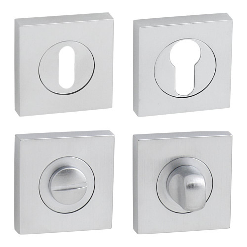 FO - ROZETA - HR delená Chróm matný