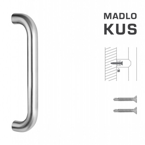 FT - MADLO kód K01 Ø 30 mm ST ks Nerez matná
