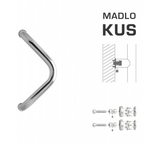 WA - MADLO M6 WA/B-D-DREVO ks Nerez lesklá