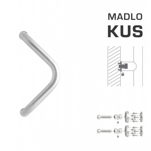 WA - MADLO M6 WA/B-D-DREVO ks Nerez matná