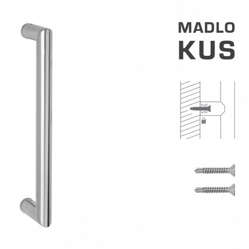 FT - MADLO kód K02 Ø 25 mm ST ks Nerez matná