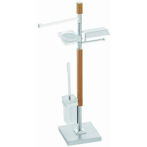 ATZ - 6511/67C Voľne stojaci kúpeľnový stojan s podstavcom Chróm lesklý