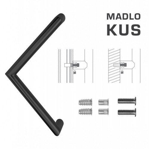 FT - MADLO kód K14 Ø 30 mm SP ks Čierna matná