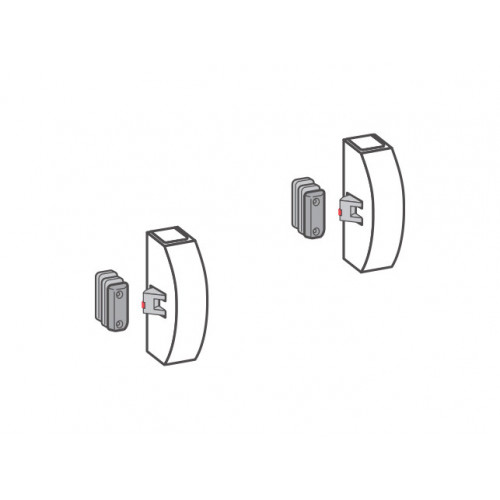 DK - Komponenty panikových kovaní - PHX 07F Strieborná matná