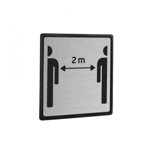 JNF - PIKTOGRAM ODSTUP 2m IN.26.934 Nerez matná