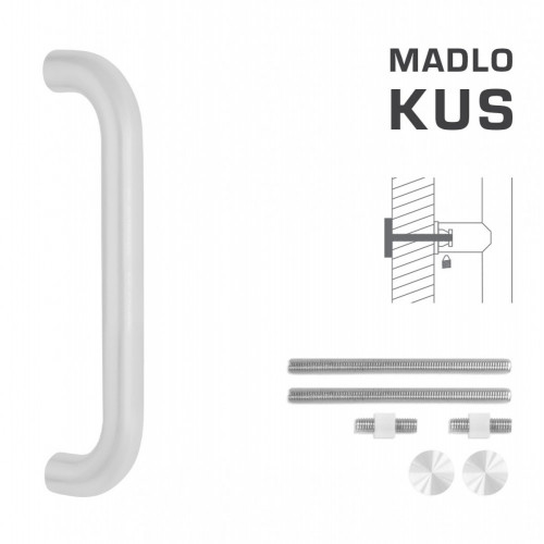 FT - MADLO kód K01 Ø 32 mm UN ks Biela matná