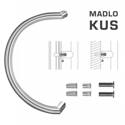 FT - MADLO kód K16 Ø 30 mm SP ks Nerez matná