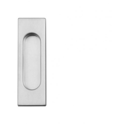 FT - Mušľa hranatá bez otvoru - 3663AC Chróm matný