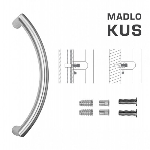 FT - MADLO kód K39 Ø 32 mm SP ks Nerez matná