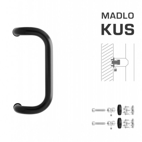 WA - MADLO M2 WA/B-D-DREVO ks Čierna matná
