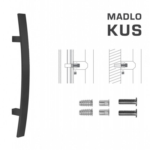 FT - MADLO kód K41C 40x10 mm SP ks Čierna matná