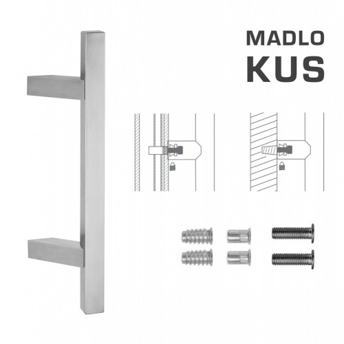 FT - MADLO kód K31Z 25x25 mm SP ks Nerez matná
