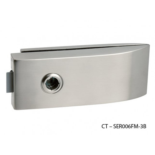 CT - 11000 Kovanie na sklenené dvere Nikel matný