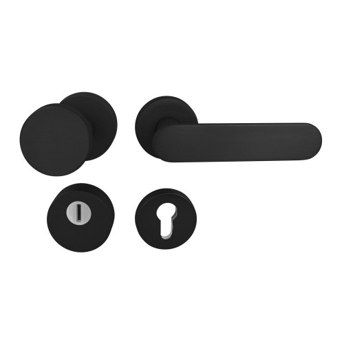 TI - CUBO/NELA - R 3233/4158 Čierna matná