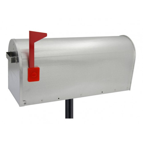 RR - POŠTOVÁ SCHRÁNKA US ALU MAILBOX - T00215 Strieborná matná