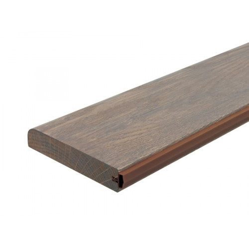 TD - DREVENÝ PRAH S TESNENÍM - DUB GRAFIT DUB - Grafit kartáčovaný olejovaný