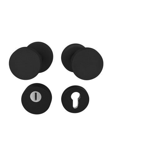 TI - Guľa vyosená CUBO - R 3233 Čierna matná