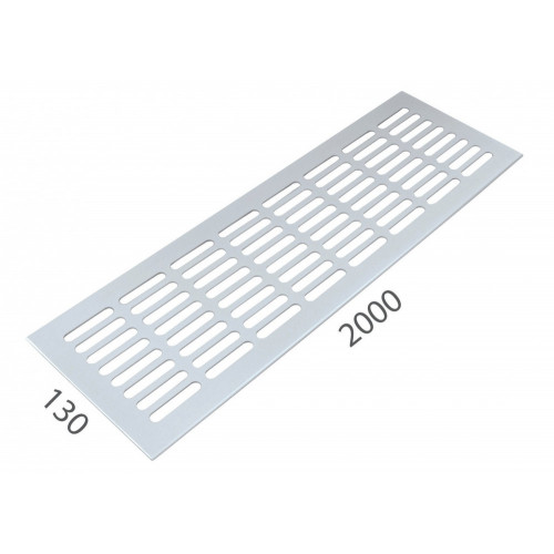 SRL - ALFA vetracia mriežka 130 x 2000 mm Biela lesklá