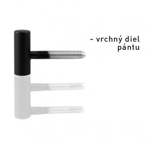 OV - Pánt nenastaviteľný vrchný 100/15 Čierna matná