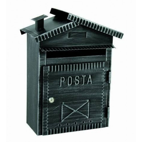 PT - POŠTOVÁ SCHRÁNKA - FB602T Čierna kovaná
