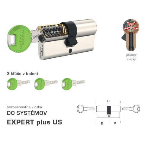 DK - EXPERT plus US Nikel matný