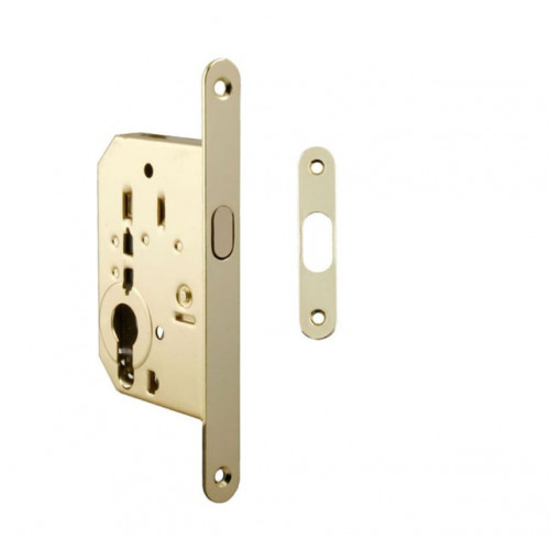 FT - Zámok na posuvné dvere 62/50 PZ Zlatá lesklá