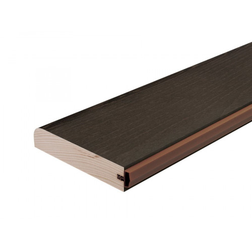 TD - DREVENÝ PRAH S TESNENÍM - BUK MALAGA BUK - Morenie malaga lakovaný