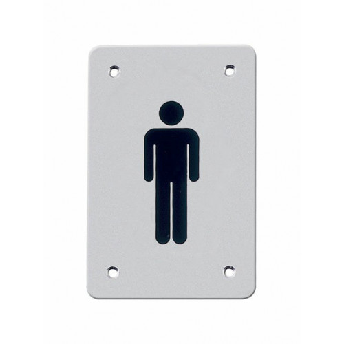 TI - Piktogram "Páni" - hranatý Nerez matná