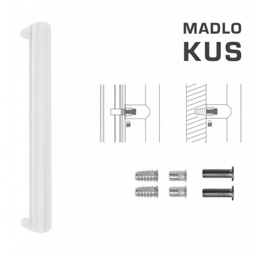 FT - MADLO kód K40 40x20 mm SP ks Biela matná
