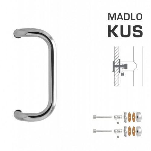WA - MADLO M2 WA/C-S-SKLO ks Nerez lesklá