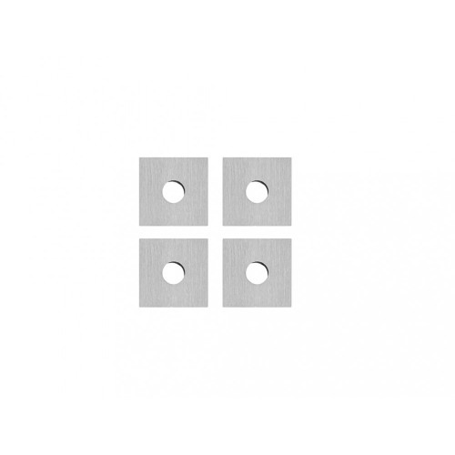 JNF - Spojovací materiál IN.08.MFU.DVQ.25 pre MADLO - pár SKLO Nerez matná