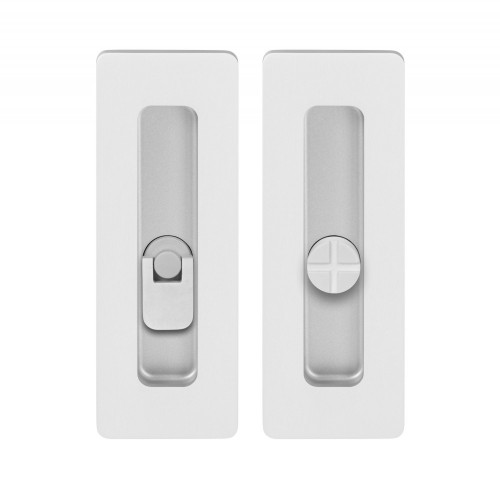 TI - Mušľa na posuvné dvere - 4181 5S - WC Biela matná