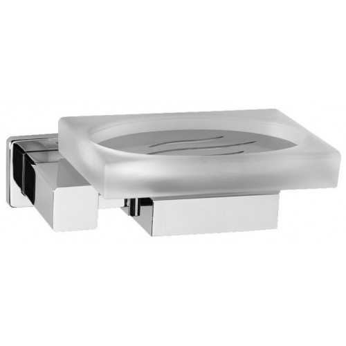 ATZ - 6307 Miska na mydlo s držiakom Nikel lesklý