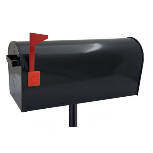 RR - POŠTOVÁ SCHRÁNKA US ALU MAILBOX - T00218 Čierna matná