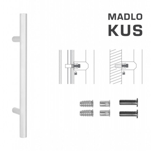 FT - MADLO kód K00 Ø 30 mm SP ks Biela matná