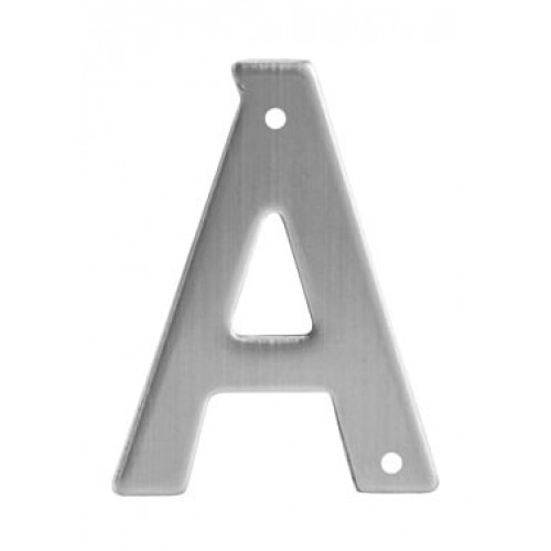 SO - BB - B950 - DOMOVÉ PÍSMENO "A" - 120 mm Nerez matná
