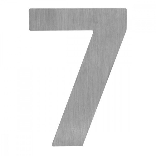 LR - DOMOVÁ ČÍSLICA "7" - 150 mm Nerez matná