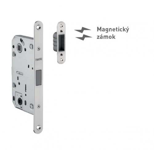 JNF - FREE LINE Magnetický zámok IN.20.836 - WC + protiplech Nerez matná